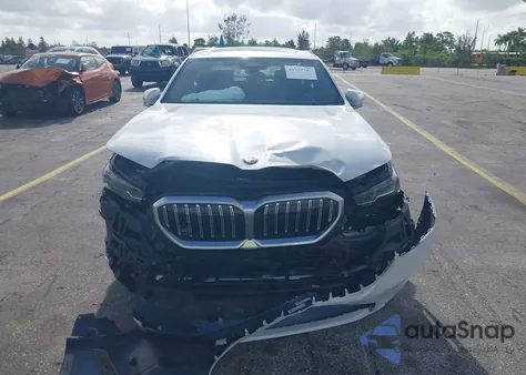 2025 BMW 530 I from USA, damaged, VIN WBA43FJ08SCU57776